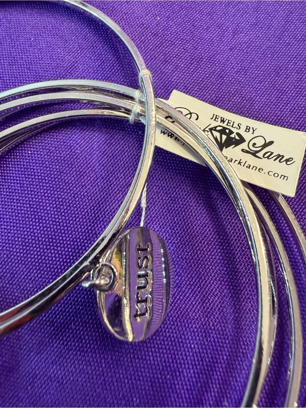 Park Lane Inspirational Charm Bangle Bracelet Set New With Tag - 7 bracelet in 1